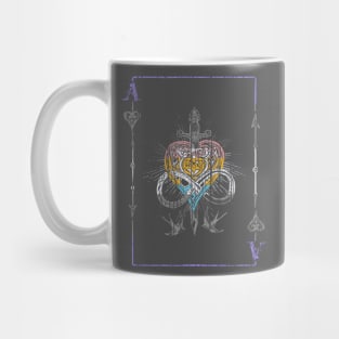 Grey Ace Pride Mug